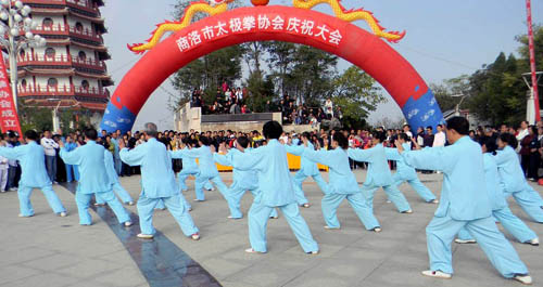 “香菊杯”千人太極拳表演之各代表隊風(fēng)采
