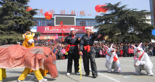 正月十五鬧元宵，屈村社火鬧鶴城