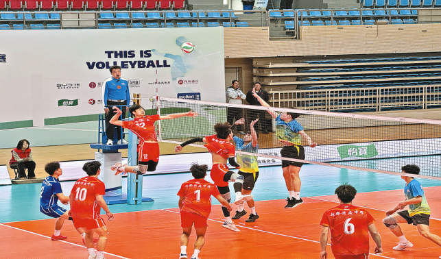 2025—2026全國青少年排球聯(lián)賽暨中學(xué)生排球區(qū)域聯(lián)賽總決賽男子組開賽