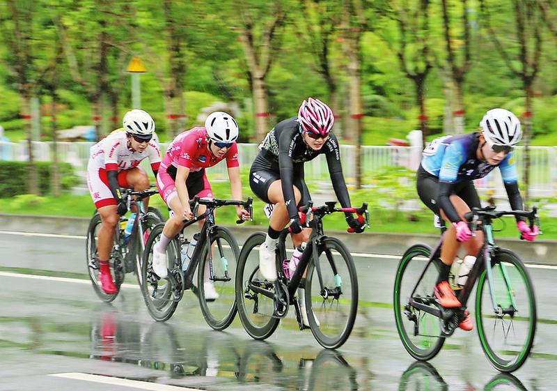 十四運(yùn)會(huì)公路自行車比賽男子個(gè)人賽、女子個(gè)人賽決賽花